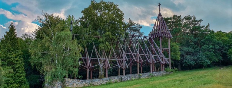 Unique wooden Church – a place full of energy